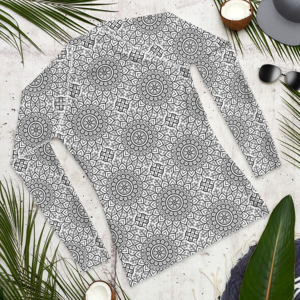 I'm Dead Now What Men's Rash Guard - Image 2