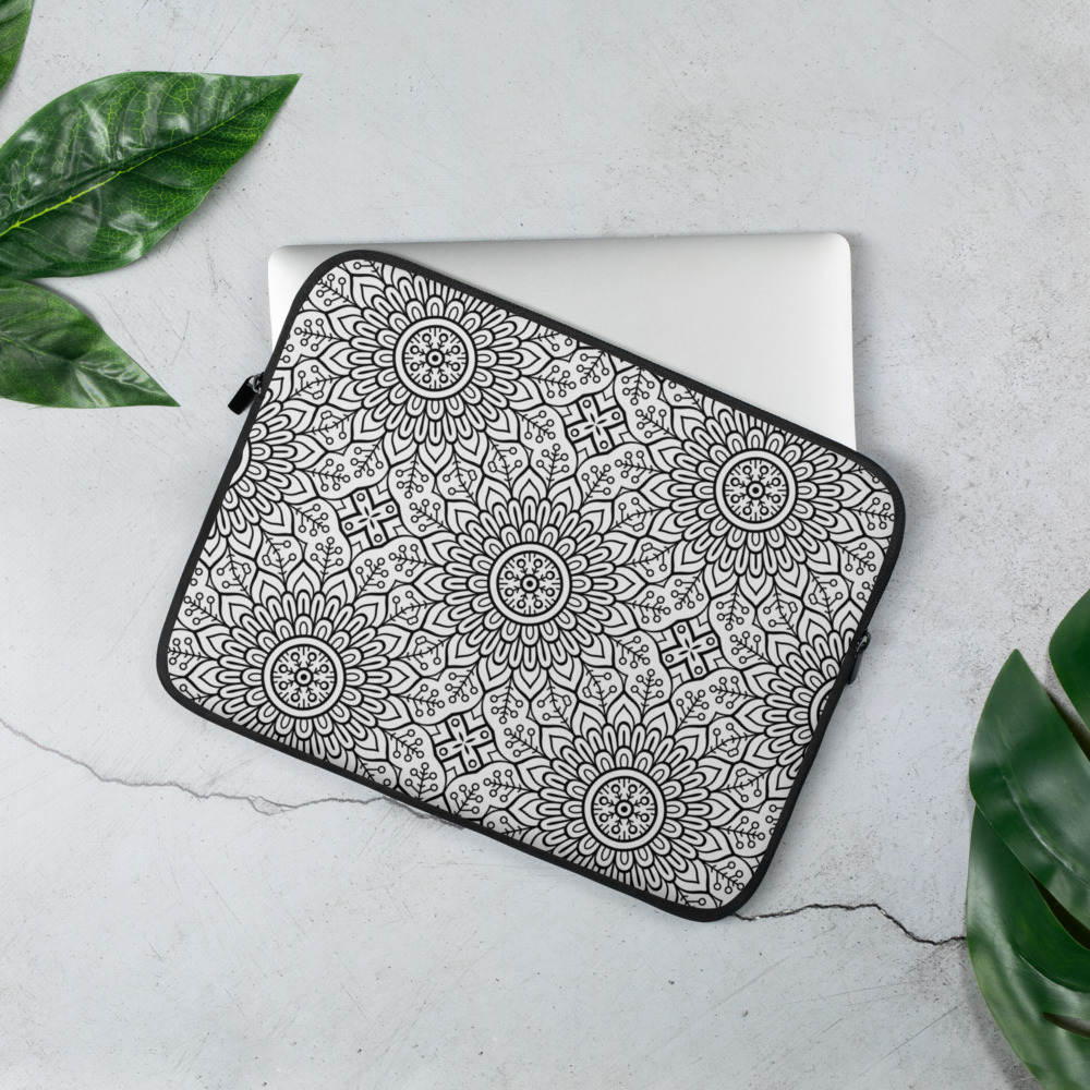 Pattern Laptop Sleeve l protect your laptop and Important documents - Image 2