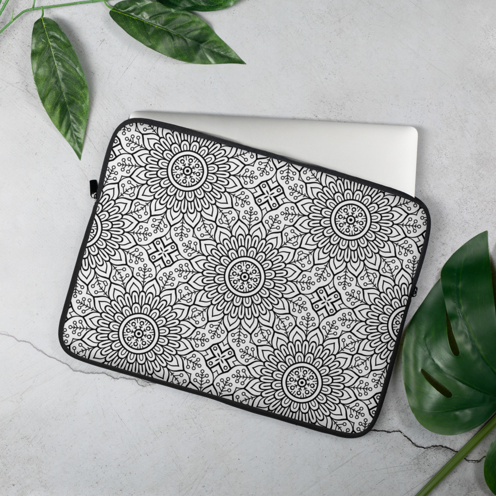 Pattern Laptop Sleeve l protect your laptop and Important documents