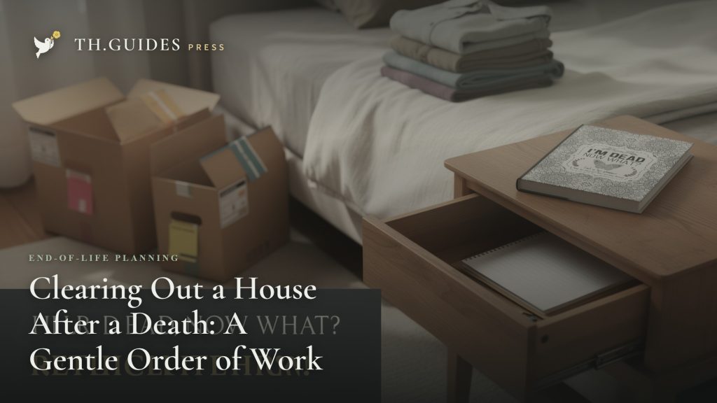 clearing out a house after a death featured cancel subscriptions Clearing Out a House After a Death: A Gentle Order of Work