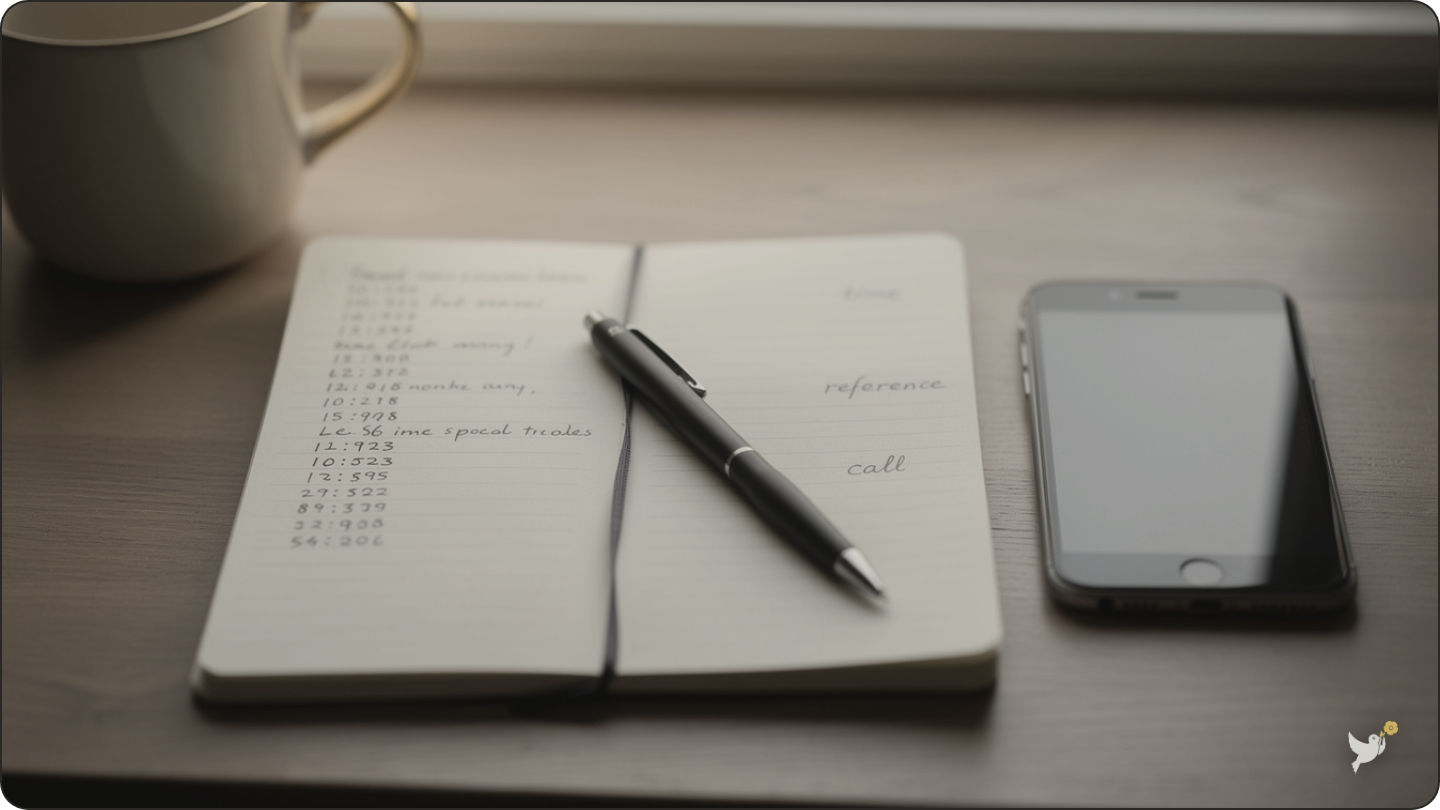 Logging every collector call with the date and reference number