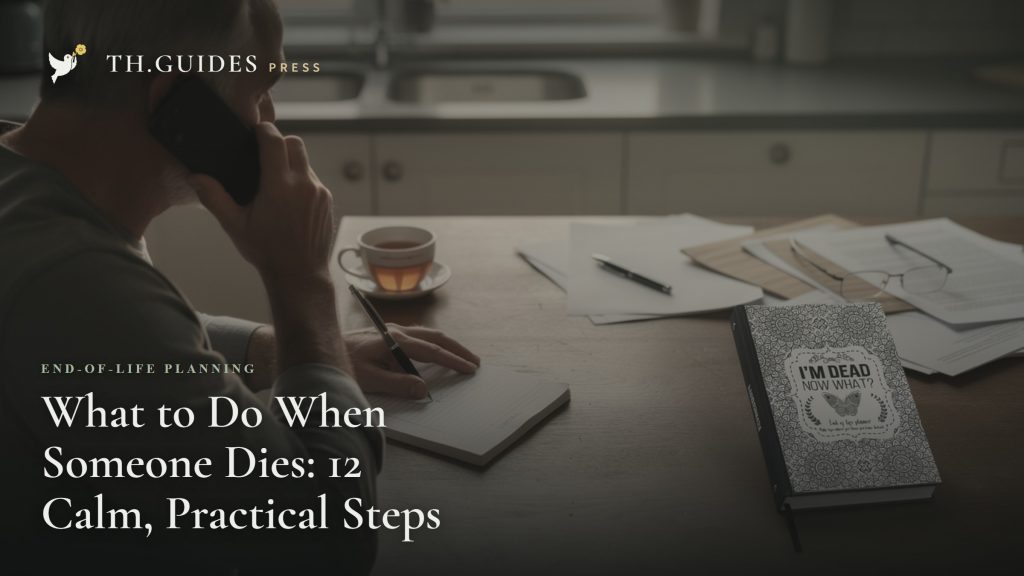 What to Do When Someone Dies: 12 Calm, Practical Steps 7 what to do when someone dies featured What to Do When Someone Dies: 12 Calm, Practical Steps