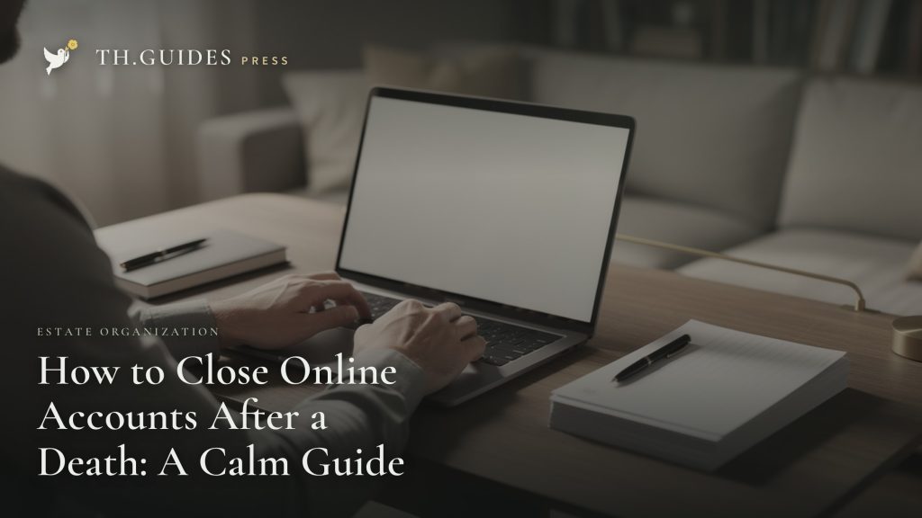 close online accounts after death featured choosing a funeral home How to Close Online Accounts After a Death: A Calm Guide
