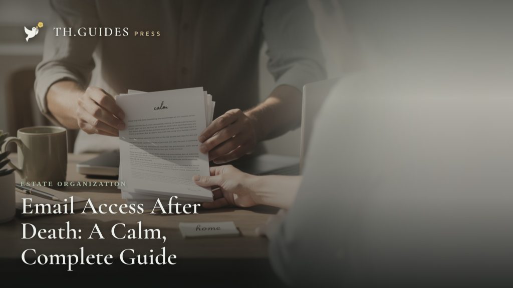 email access after death featured say at a funeral Email Access After Death: A Calm, Complete Guide